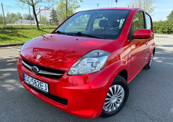 Subaru Justy cena 12300 przebieg: 177000, rok produkcji 2010 z Częstochowa małe 562